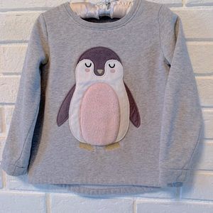 Carter’s- Girls Penguin Sweatshirt
